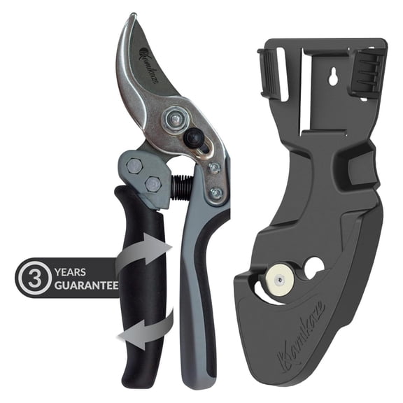 Heavy-Duty Professional Pruning Shears for Gardening, Featuring Ergonomic Rotating Handle to Reduce Hand Fatigue, SK5 High-Carbon Steel Blade, Cuts Branches Up to 0.8 Inch, Garden Clippers Shears