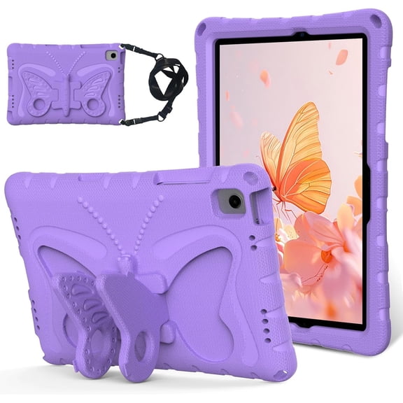 Heavy Duty Protection Case Compatible with Samsung Galaxy Tab A9 Plus/A9+ 5G 11 Inch 2023 SM-X210 SM-X215 SM-X216 SM-X218, Light Weight EVA Rugged Shockproof Protective Cover Kids Friendly Shoulder