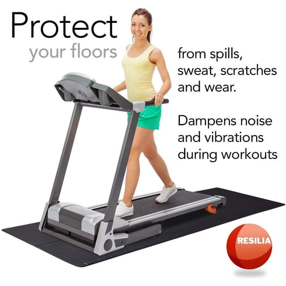 Heavy-Duty Protective Floor Mat for Exercise Equipment