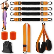 Heavy-Duty Pull Up Workout Band, 150/225/300 Pound Pull-Up Assistance Bands Set, Heavy Duty Resistance Bands, Adjustable Weight/Height