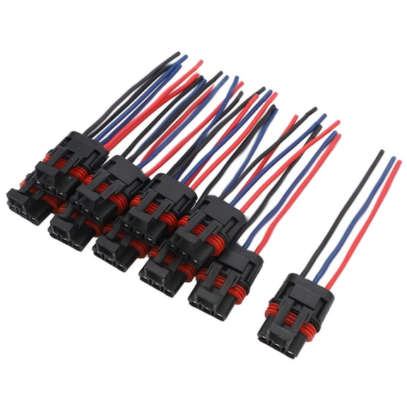 Heavy Duty Pulse Power Plug Wiring Harness Pigtail Connector Set for Polaris Ranger XP 1000 General RZR RS1 Bus Bar 10 inches / 25.4 cm