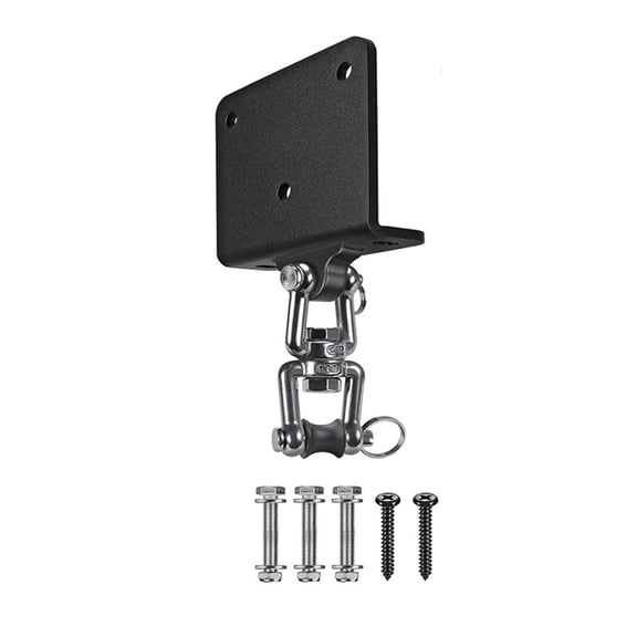 Heavy Duty Punching Bag Hanger and Beam Clamp for Boxing, Muay Thai, MMA, 360 Rotation Boxing Bag Ceiling Mount I-Beam Heavy Bag Hanger Beam Mount Hooks for Hanging Heavy Punching Bags