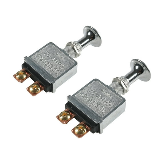 Heavy Duty Push-Pull On/Offs 75A DC6V-28V Automotive Push Switches for ...