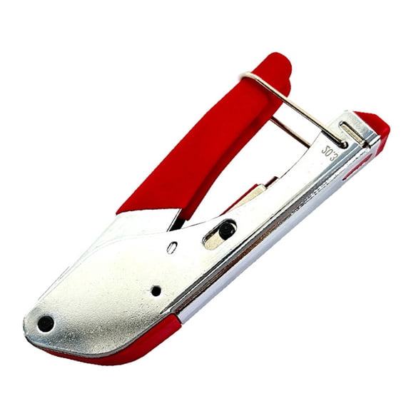 Heavy Duty RG59 Coaxials Video Cable Crimper Tool Ergonomic Grip Networking Wiring Applications