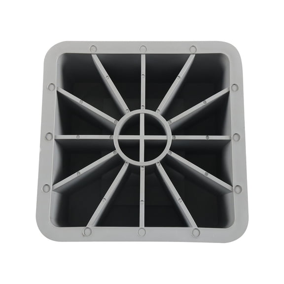 Heavy-Duty RV Leveling Pad Jack Leveling Block Balance Pad Box Balance Support Block for RV Campervans Travel Trailers