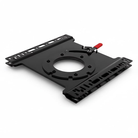 Heavy-Duty RV Seat Swivel Base ,360-Degree Rotating Turntable and Quick-Release Locking Mechanism Suitable for Campervan, RV, Truck, Commercial Vehicle, Yacht