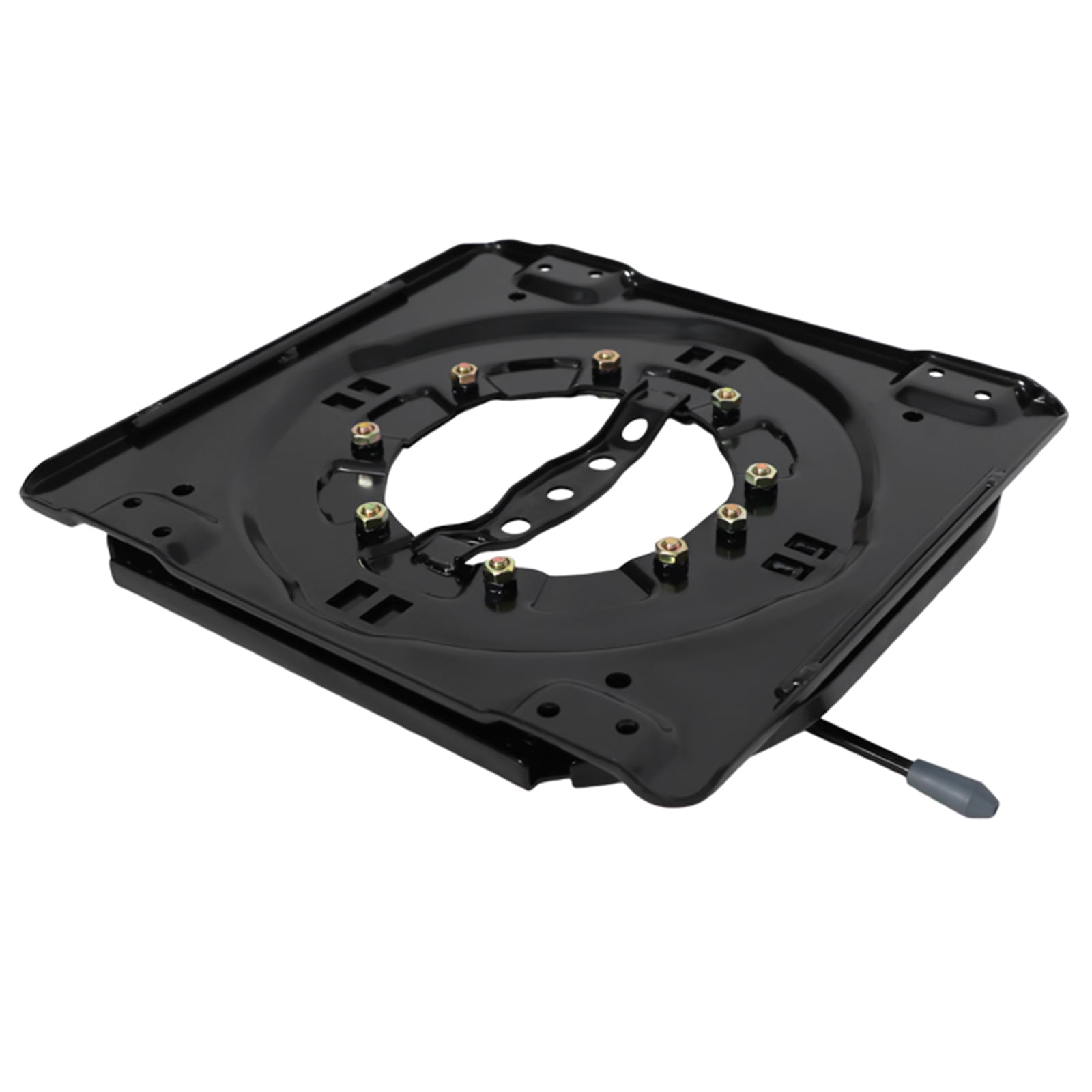Heavy Duty RV Seat Swivel Base,360° Rotation with 4 Locking Points (Every 90°), Hot Rolled Steel for Camper,Truck,Van,Engineering Vehicle Seat