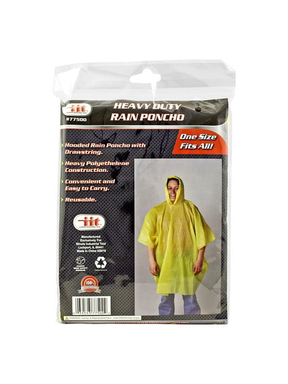 Heavy Duty Rain Poncho
