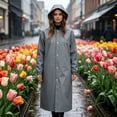 thumbnail image 1 of Heavy Duty Raincoat Waterproof Rain Jacket Thickened Windproof for Hiking Camping, 1 of 5