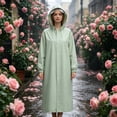 thumbnail image 1 of Heavy Duty Raincoat Waterproof Rain Jacket Thickened Windproof for Hiking Camping, 1 of 4