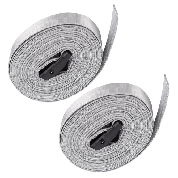 Heavy Duty Ratchet Straps, Durable Nylon Webbing For Secure <span Style="background:red"></span> Fastening, 2 Pack