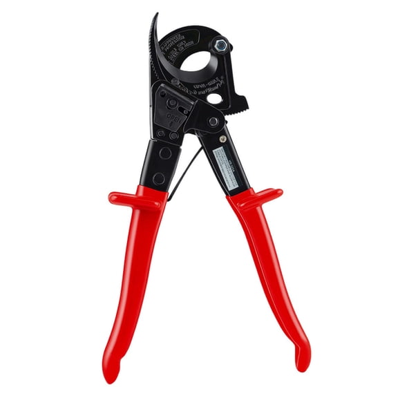 Heavy Duty Ratcheting Cable Cutter Wire Clippers For Copper And Aluminum Wire Up To 240Mm With Ergonomic Nonslip Handle