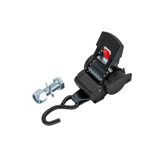 Heavy Duty Ratchets Strap with Cushioned Grip S Hook, 1500/3307lbs Capacity