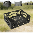 thumbnail image 1 of Heavy Duty Rear Bicycle Basket for Electric Bikes - 110LB Capacity, Rust-Resistant Steel with Cargo Net & Liner, Easy Installation for Daily Commute, Shopping & Delivery（Pipe/Tubing）, 1 of 7