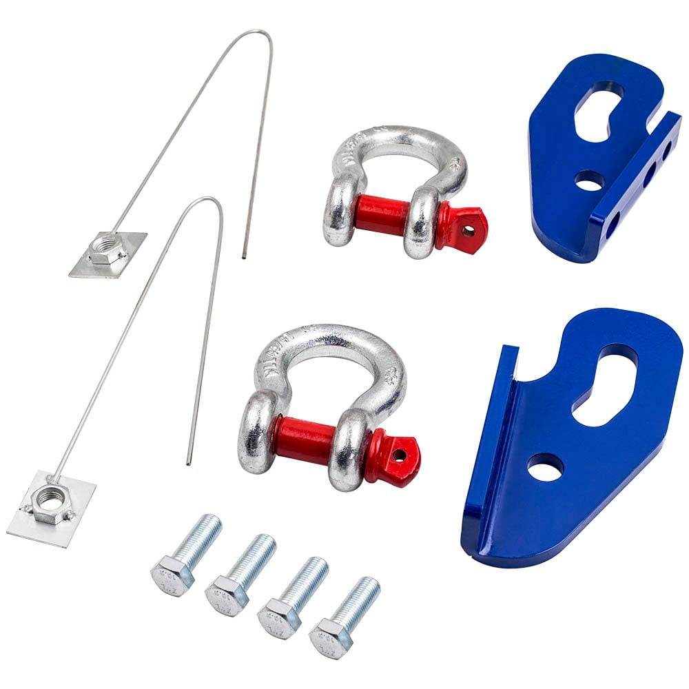 Tow Point Label Heavy Duty Recovery Tow Points with Shackles for Nissan Patrol GU ...