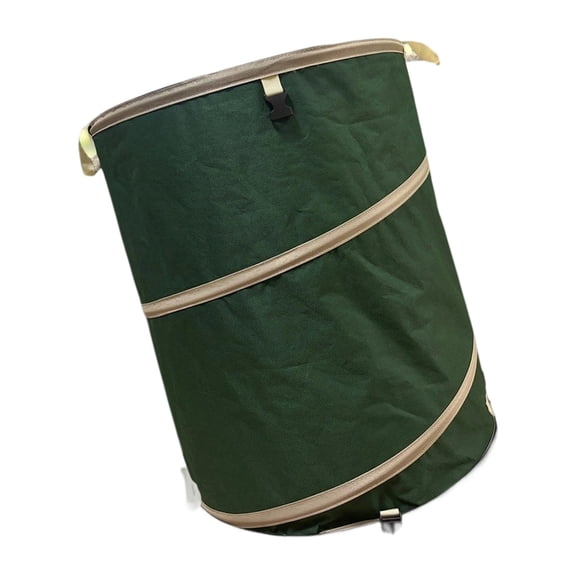Heavy Duty Recycling Bin Oxford Fabric with Hard Bottom Camping Gardening Organizers For Leaves Household Use