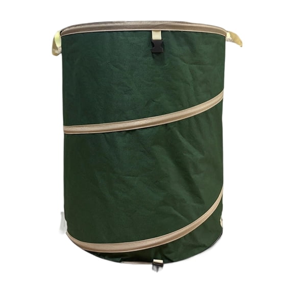 Heavy Duty Recycling Bin Oxford Fabric with Hard Bottom Camping Gardening Organizers For Leaves Household Use