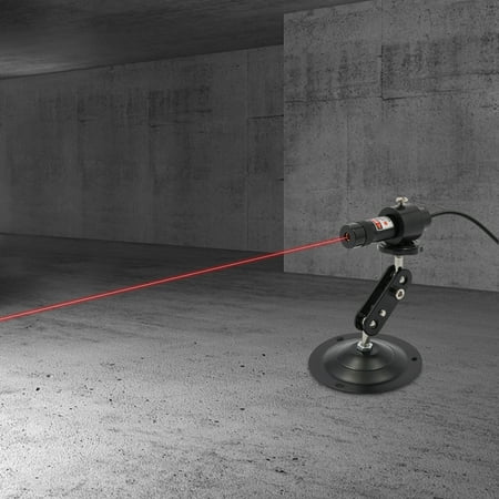 Heavy-Duty Red Laser Module, Adjustable Beam Angle and Width, 26-33ft Range, Locking Ring for Stability, Perfect for High-Intensity Industrial and Garment Cutting
