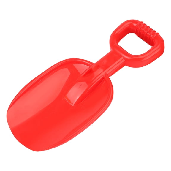 Heavy Duty Red Plastic Beach Shovel Sand Digging Scoop With Handle Sturdy Tool For Beach Sandbox Digging