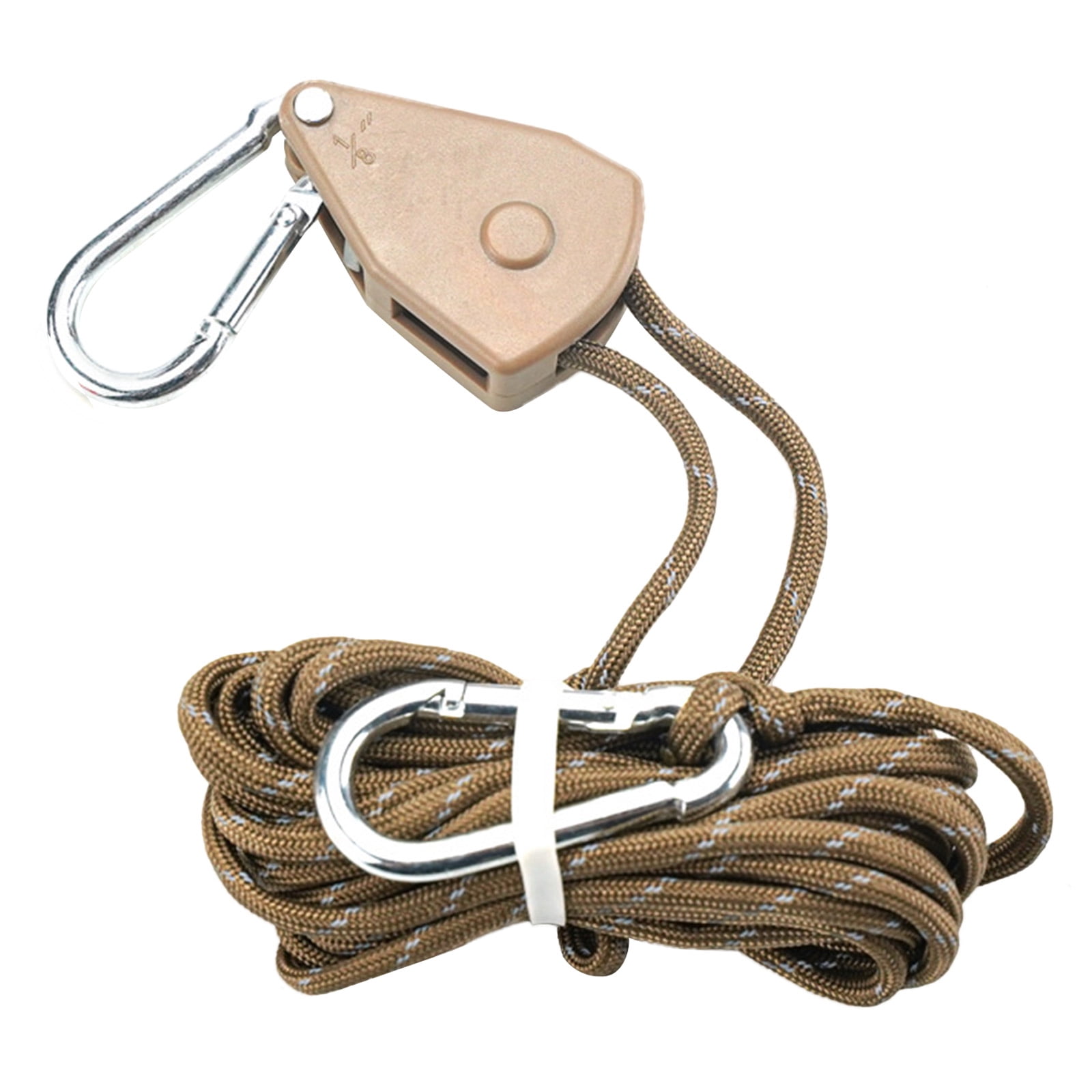 Leveling Rope Hanger Heavy Duty Reflective Rope Hanger Adjustable Multi-purpose Inner Gear ...