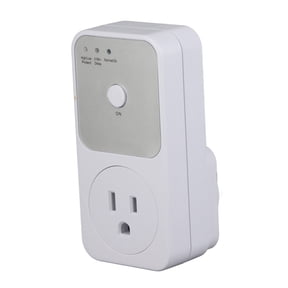 Heavy Duty Refrigerator Voltage Protector Outlet and Multifunctional Household Washing Machine Surge Protection Socket, High and Low Voltage Defendor, 120V AC / 10 Inches / 25.4 cm