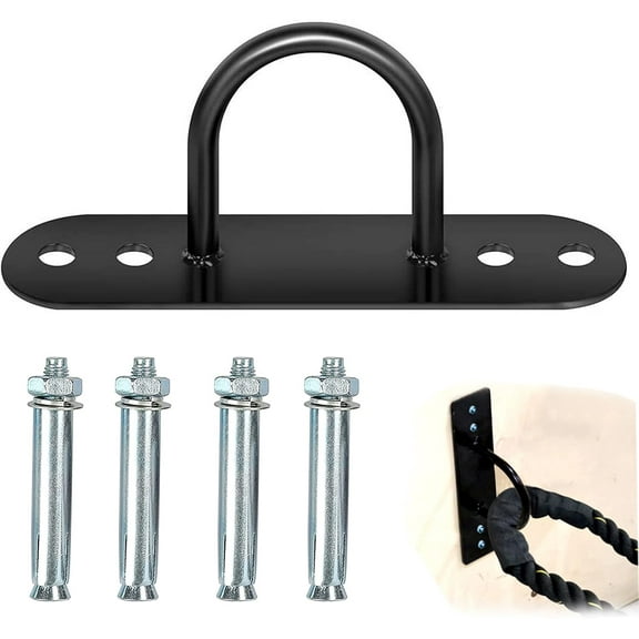 Heavy Duty Reinforced Nylon Battle Rope Anchor Strap, Supports All Suspension Training, Quick & Easy Installation For Indoor & Outdoor Use, Wide Range Of Applications Including