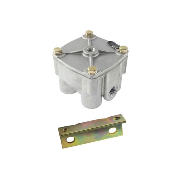 Heavy Duty Relay Valve - 4.0 PSI Air Brake Relay Valve Replaces Bendix 065104, 102165, 1617037C, 5003365, 65104, BW102165, BER065104, Tectran 4011325,