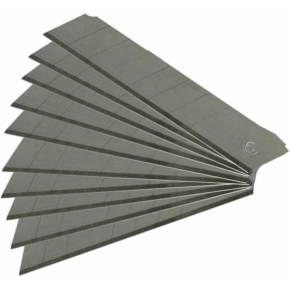 Heavy-Duty Replacement Blades for Utility Knife, 10 Pieces