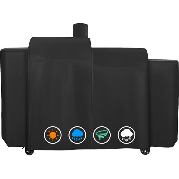 Heavy Duty Replacement Grill Cover Fits for Pit Boss KC Combo Platinum Series with Handles, All Weather Protection Waterproof