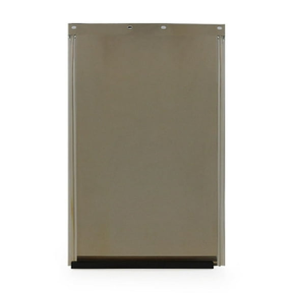 Heavy Duty Replacement Pet Door Universal Large Dog Door Insert for Extreme Weather Conditions with Durable TPU Material