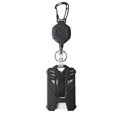 thumbnail image 1 of Heavy Duty Retractable Badge Holder with Carabiner Clip and Durable ID Card Holder for Work, Office, and Events, 1 of 5