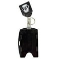 thumbnail image 1 of Heavy Duty Retractable Badge Reel with Double Sided 2 Card Holder - No Twist B-Reel w/ Strong Pull Cord, Keychain Key Ring and Swivel Alligator Clip with Teeth for Nurse Name Cards by Specialist ID, 1 of 3