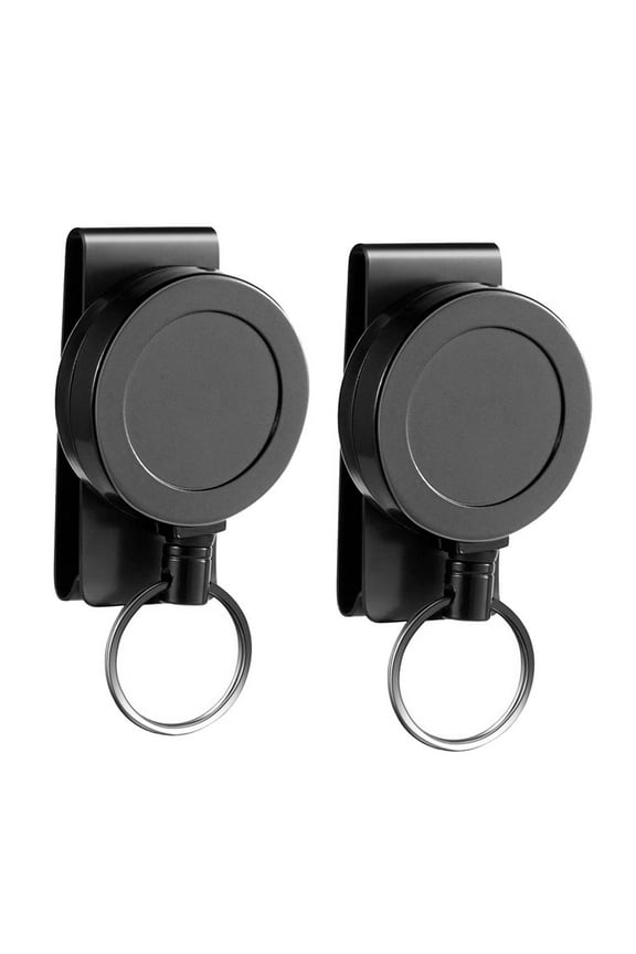 Heavy Duty Retractable Keychain with Belt Clip, 360 Retractable Keychain Heavy Du G2212