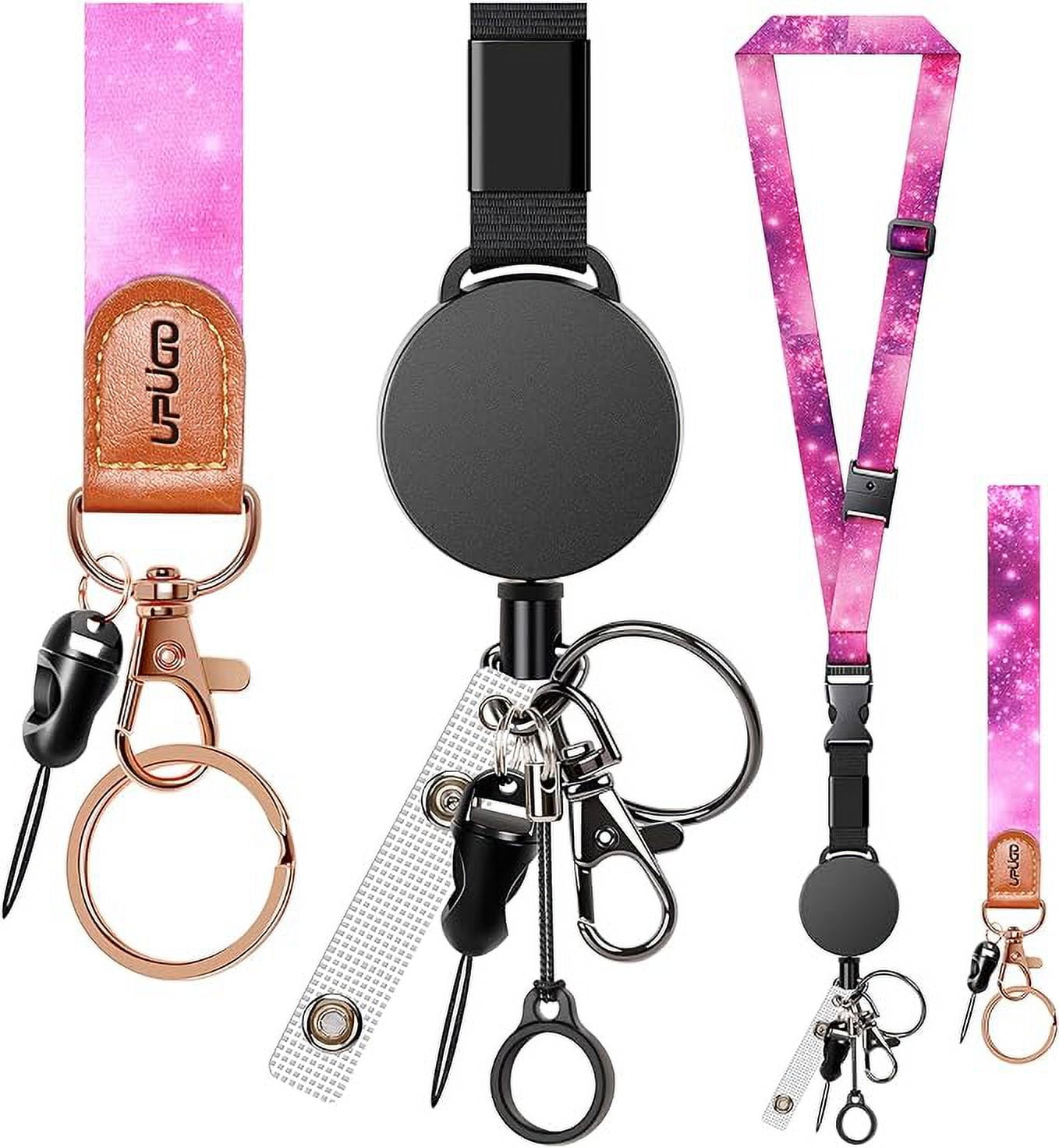 Heavy Duty Retractable Lanyard and Wrist Lanyards, Quick Release Buckle ...