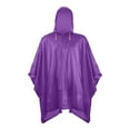 thumbnail image 1 of Heavy Duty Reusable Rain Poncho For Adults Emergency Raincoat With Adjustable Drawstring Hood Durable Outdoor, 1 of 8