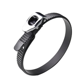 Heavy Duty Reusable Ratchet Zip Ties, Adjustable Locking Cable Ties with Stainless Steel Buckle Strap Lock Design, Outdoor UV Resistant Black Securing Straps