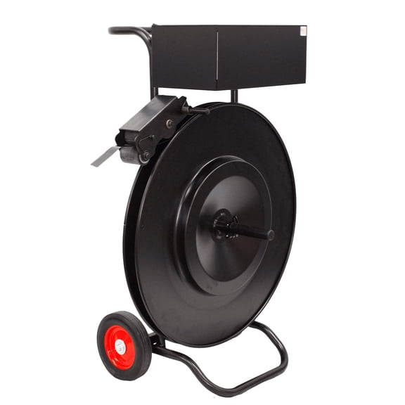 Heavy Duty Ribbon-Wound Strapping Dispenser - Fits Standard 16" ID up to 2" Wide Coils - EP-3340 - Made in USA