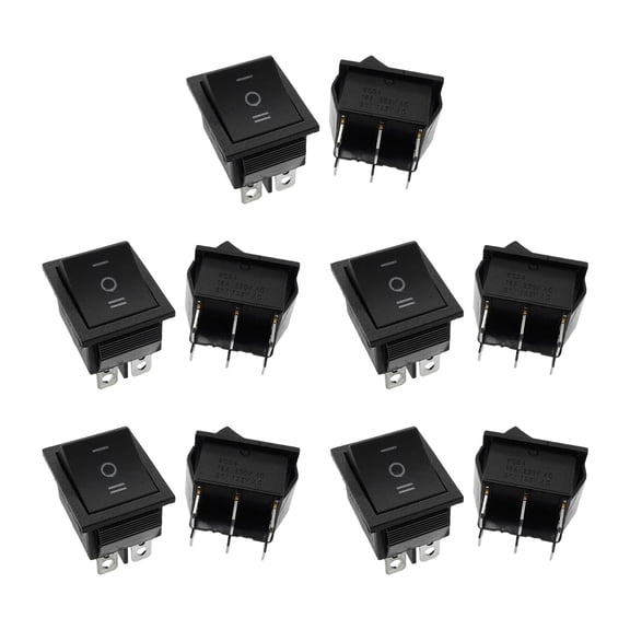 Heavy Duty Rockers Switches 16A 250V Rockers Styles Button Switches For Kitchen Appliances And Exercise Machines