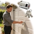 Heavy-Duty Roll-Up Door Cylinder Lock with 3 Alloy Keys for Storage ...