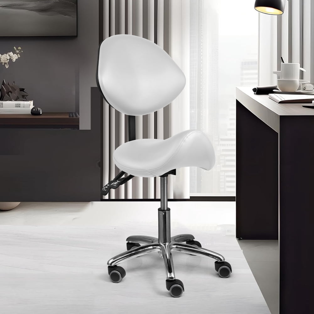 Heavy Duty Rolling Saddle Stool With Backrest Hydraulic Height heavy-duty-rolling-saddle-stool-with-backrest-hydraulic-height