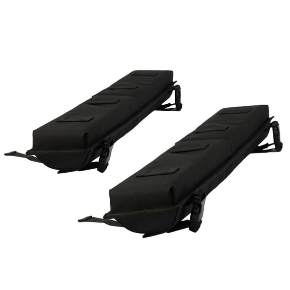 Heavy Duty Roof Rack Pads for Crossbar - 176lbs Load Capacity, Fits Kayak Canoe Surfboard - Universal Car Top Carrier