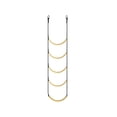 thumbnail image 1 of Heavy Duty Rope Ladder for Outdoor Play, Climbing and Treehouse Adventures Durable Wooden Rungs and Secure Hooks, 1 of 7