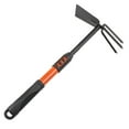 thumbnail image 1 of Heavy Duty Rotary Cultivator Tool - 3-in-1 Hand Tiller, Hoe & Weeder for Gardening - Ergonomic Garden Tool for Loosening Soil, Planting & Yard Work with Durable Handle, 1 of 6