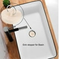 thumbnail image 1 of Heavy Duty Rubber Bathtub Plug Non Drain Stopper Universal Wash Basin Stopper Water Saving Bath Accessory, 1 of 3
