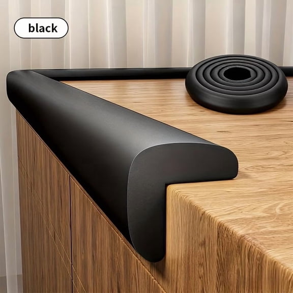 Heavy Duty Rubber Corner Protectors Scratch Resistant Furniture Edge Guards for Tables Chairs