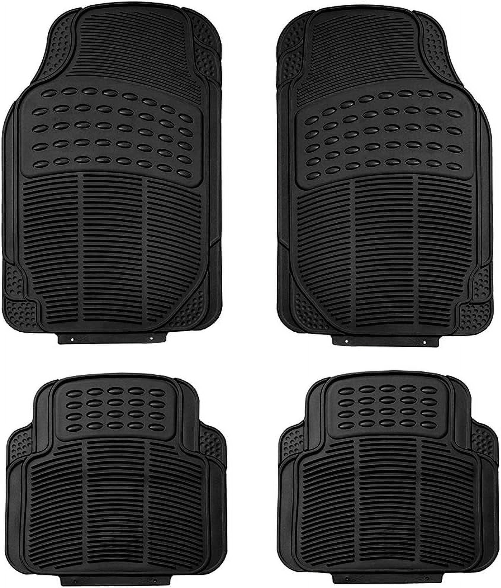 Heavy Duty Rubber Floor Mat For Cars Autos Trucks , All Weather