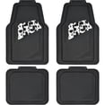 thumbnail image 1 of Heavy Duty Rubber Floor Mats Cow Print Car Mats 4-Piece Car Mat Set - Universal Waterproof Floor Mats for Car SUV Truck, Durable All-Weather Mats, 1 of 5