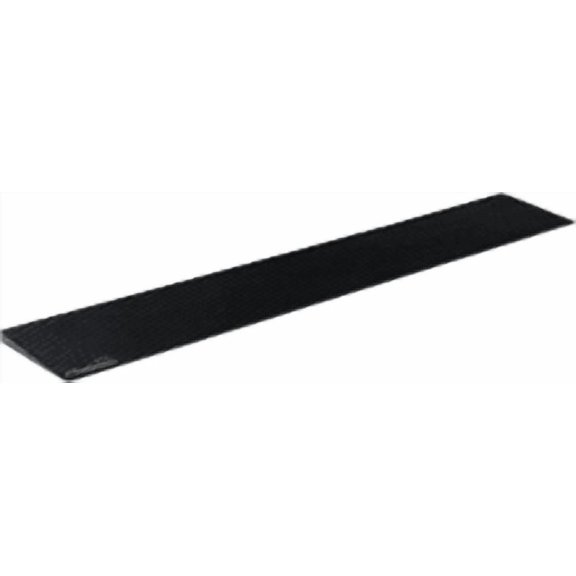 Heavy Duty Rubber Threshold Ramp, 1000kg Load Capacity, Non-Slip Wheelchair Ramp with Cable Guard.