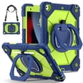 thumbnail image 1 of Heavy Duty Rugged Case For iPad 7th 8th 9th Generation 10.2 inch Rotating Stand Shockproof Cover with Shoulder Strap & Pencil Holder, 1 of 9