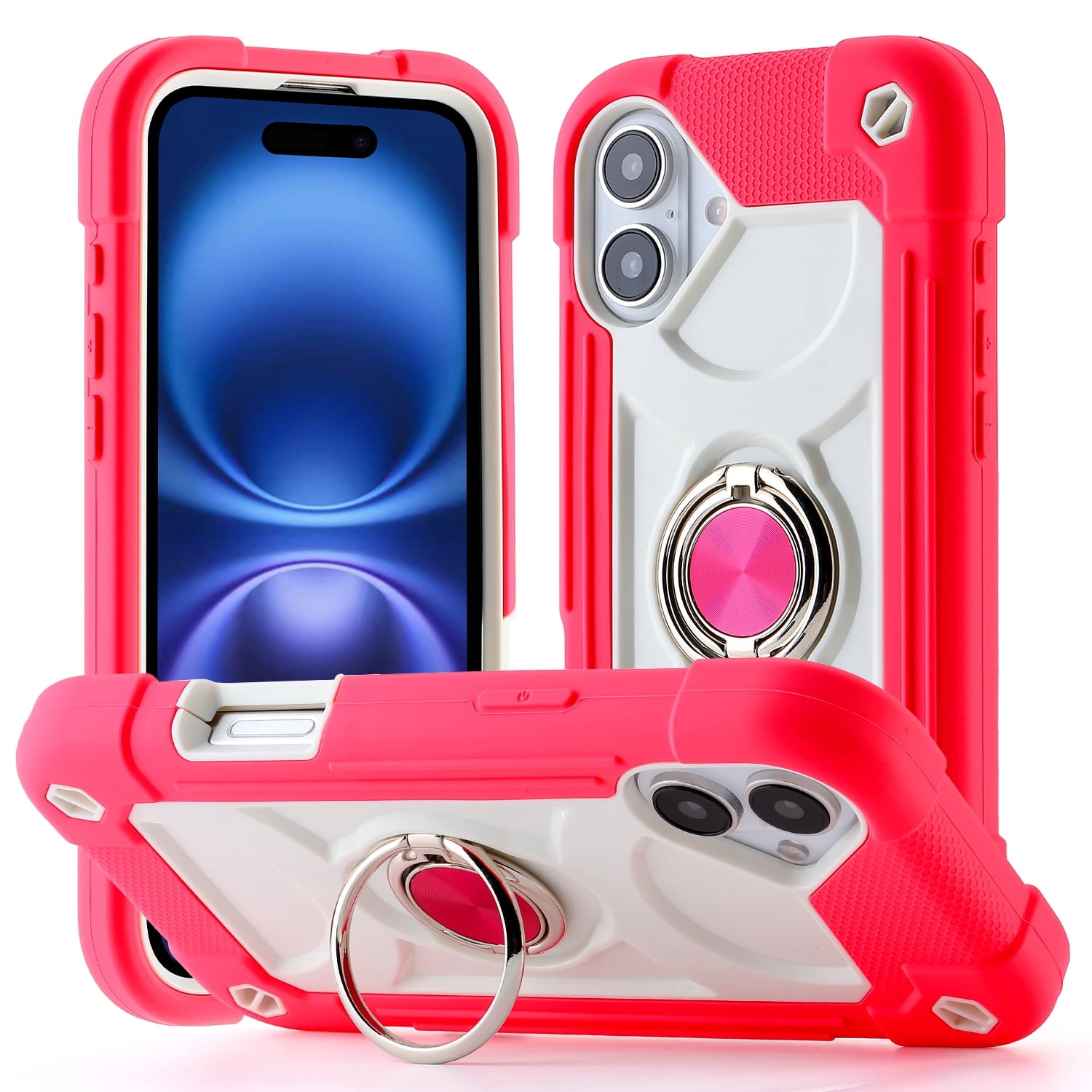Heavy Duty Rugged Shockproof Silicone Rubber Phone Case compatible with ...